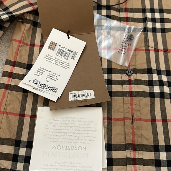 Authentic Burberry Fredrick Toddler Shirt - 2Y - Picture 8 of 9